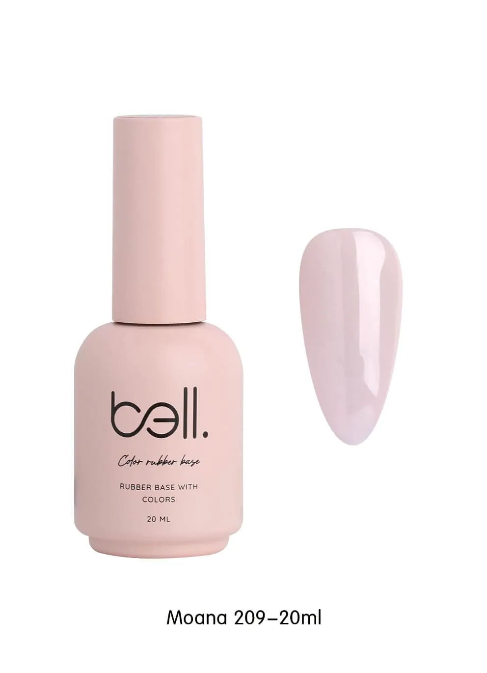 Bell nail polish base gel with color 209