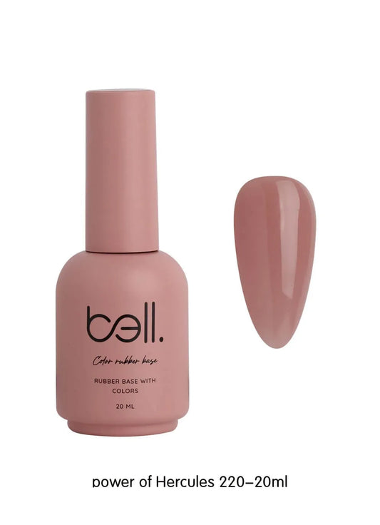 Bell nail polish base gel with color 220