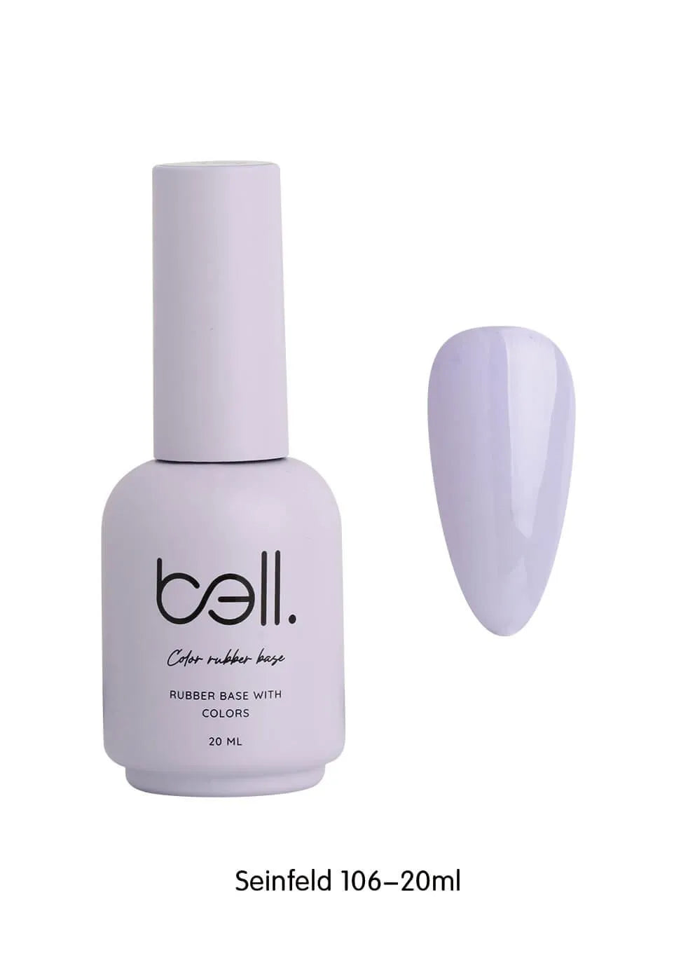 Bell nail polish base gel with color 106