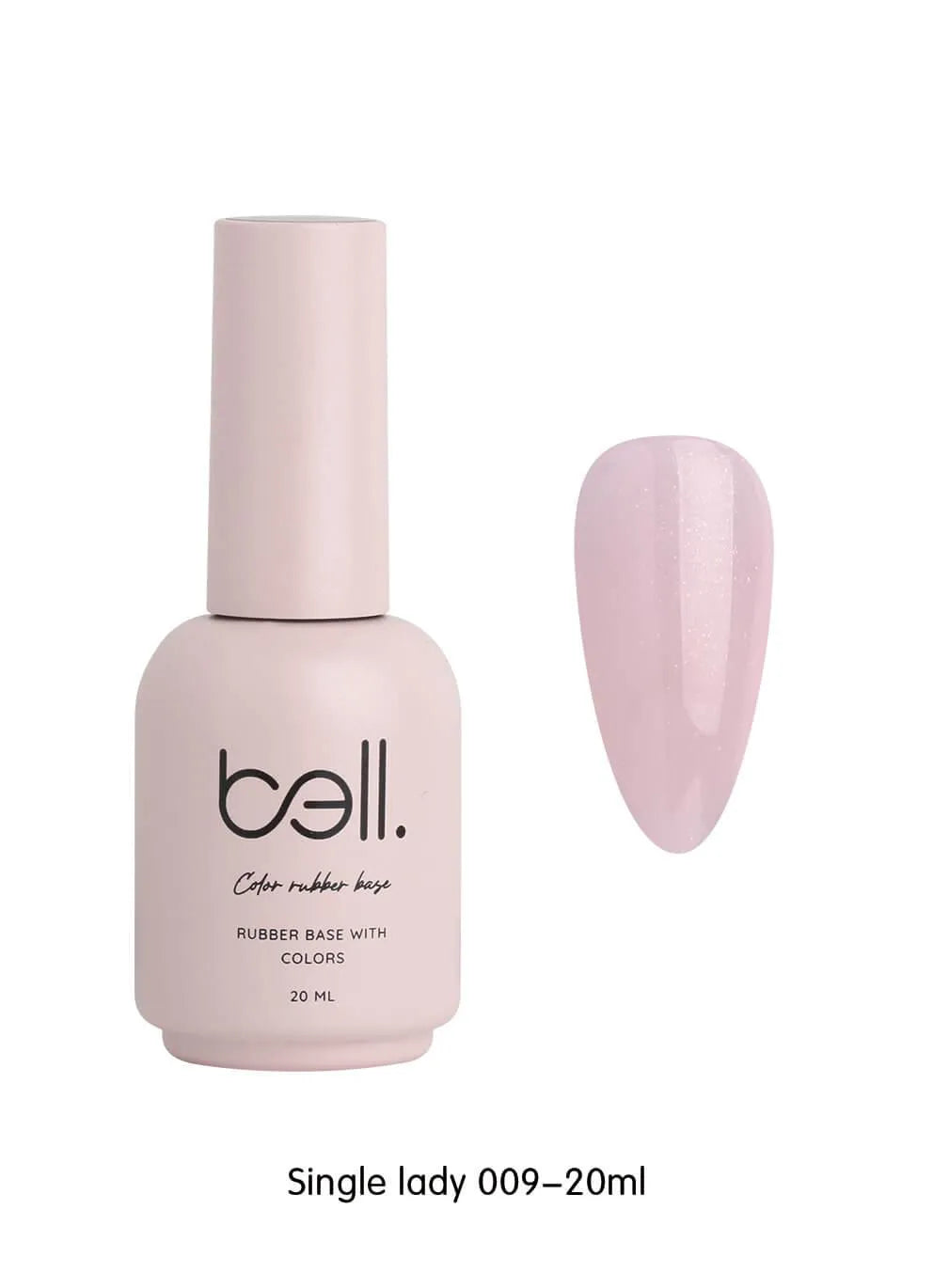 Bell nail polish base gel with color 009