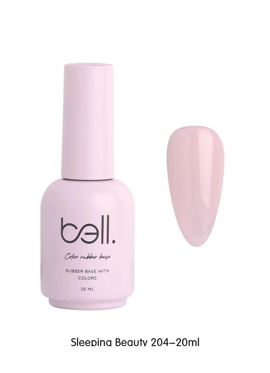 Bell nail polish base gel with color 204