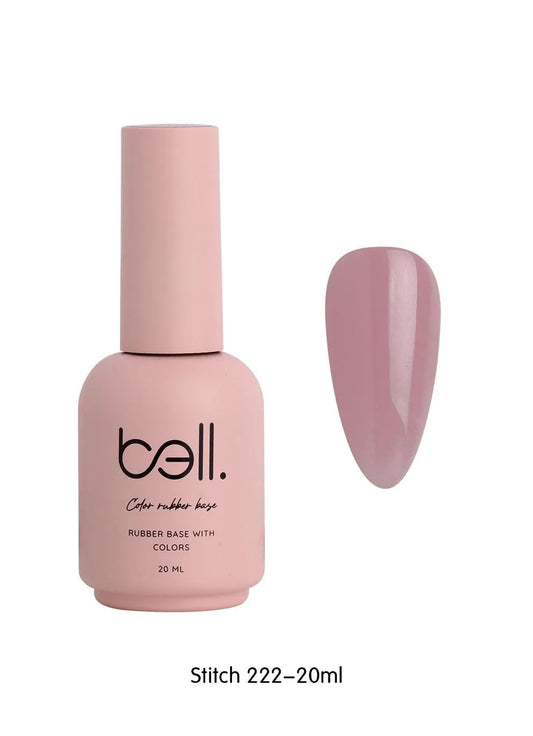 Bell nail polish base gel with color 222