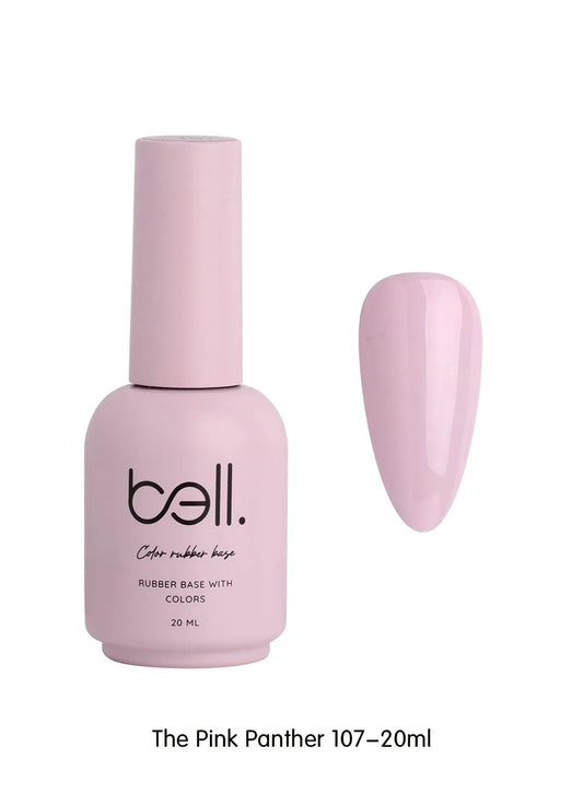 Bell nail polish base gel with color 107