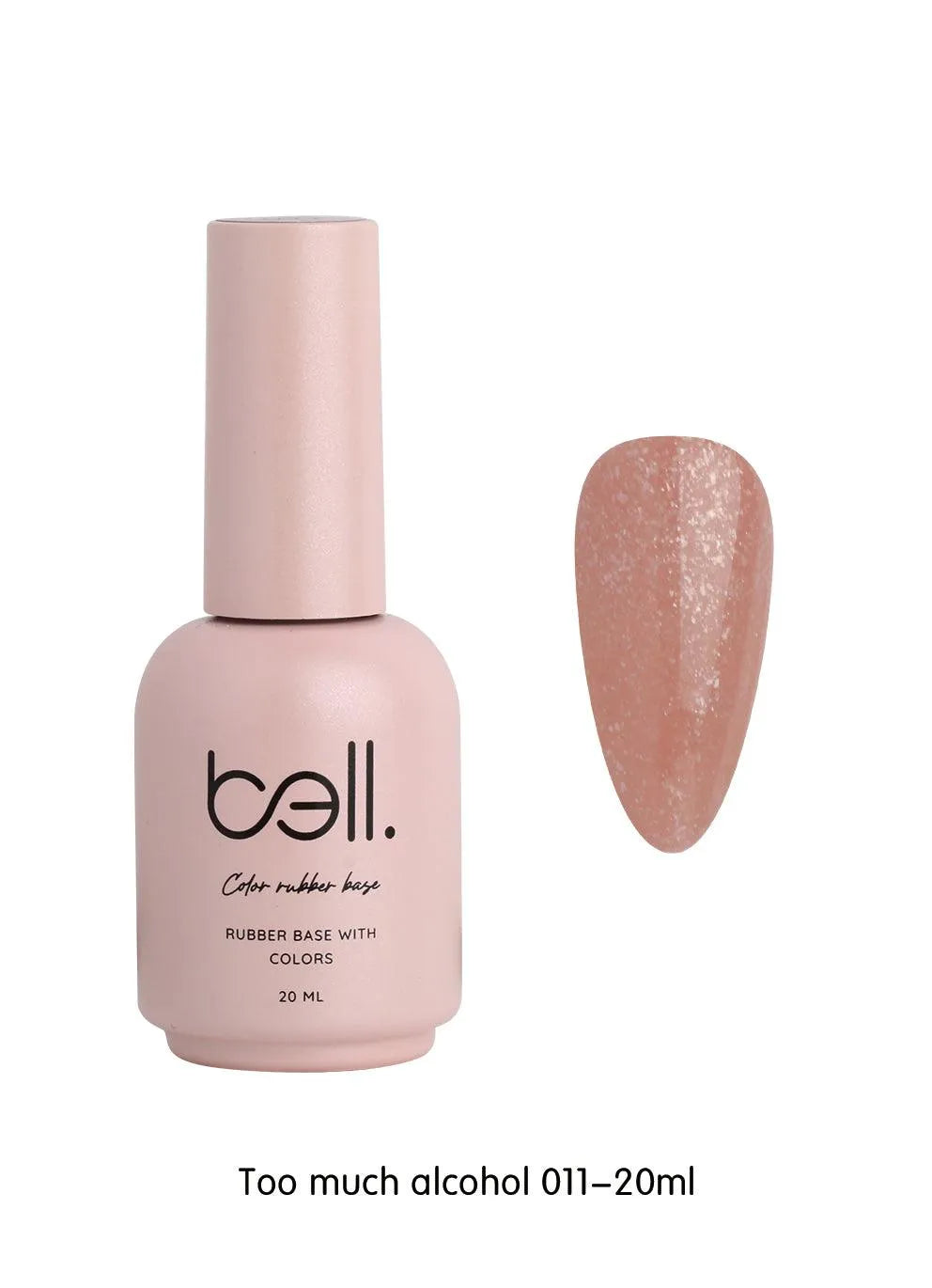 Bell nail polish base gel with color 011