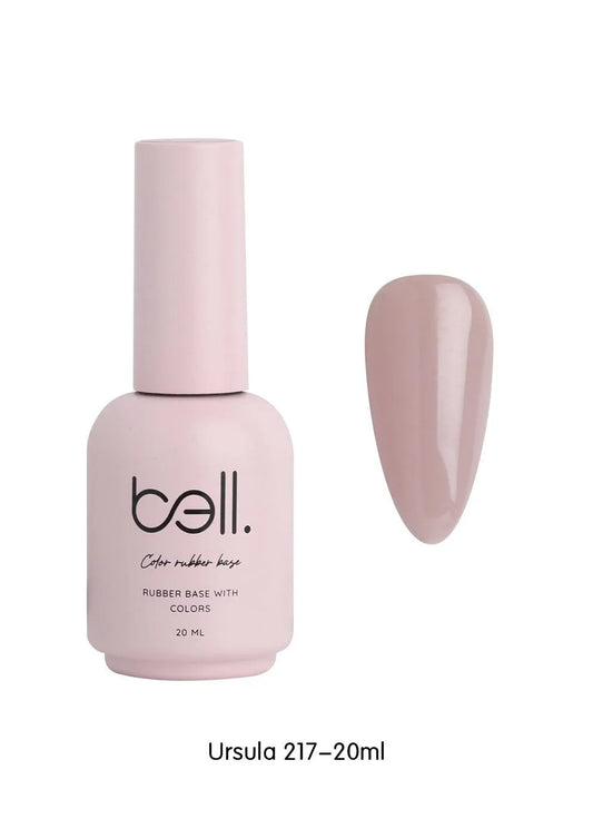 Bell nail polish base gel with color 217