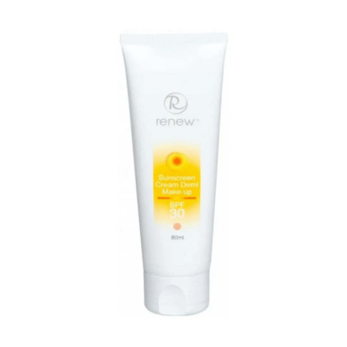 רניו קוסמטיקה קרם הגנה בתוספת מייק-אפ SPF-30 80 מ"ל