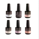 Build it up nail creativity gel series 6 bottles - Miss White