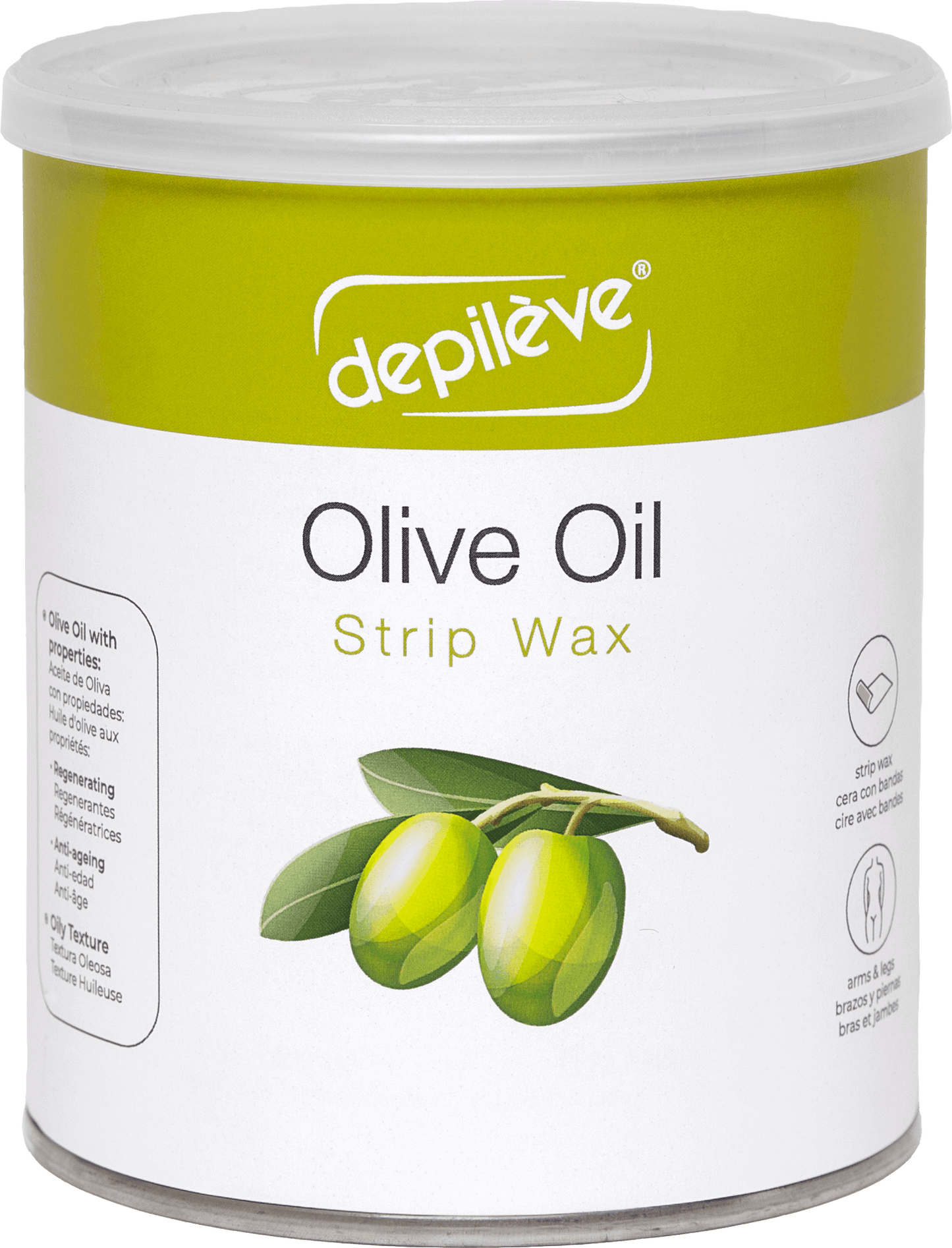 דפילב שעוות שמן זית שעוות בדים שמן זית 800 גר