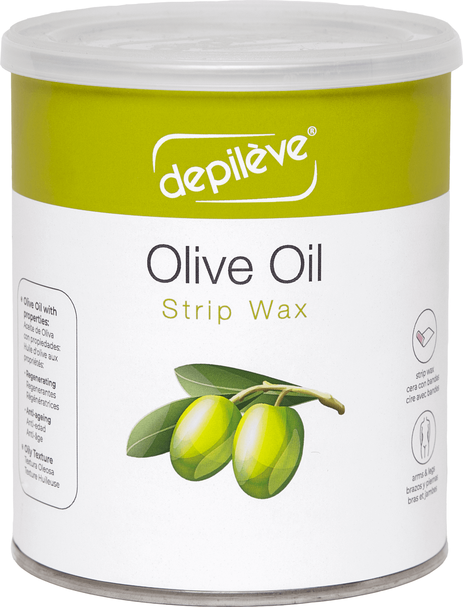 Depilab Olive Oil Wax Fabric Wax Olive Oil 800 gr