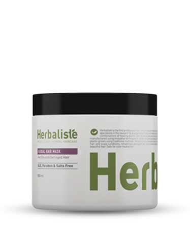 Herbaliste Herbal Hair Mask for Dry & Damaged Hair 500ml/16.9OZ.