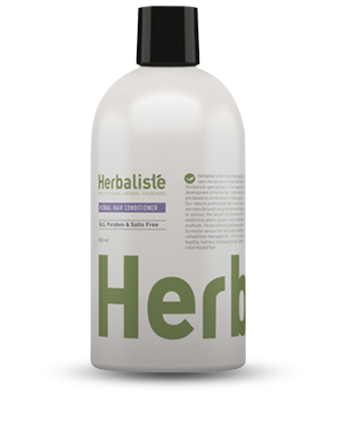 הרבליסטה מסיכה צמחית לשיער דק 500 מ"ל