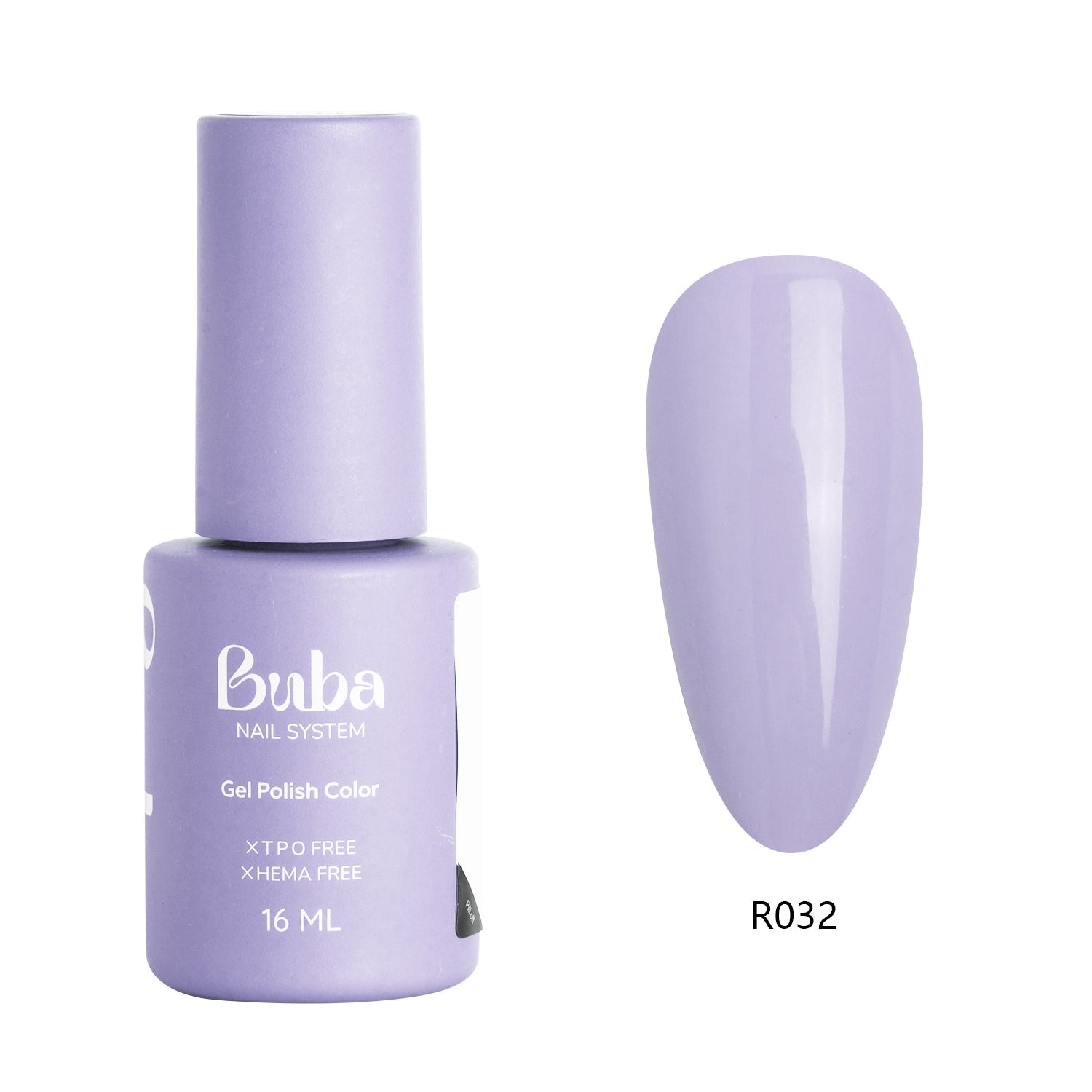 BUBA Rubber Base Gel Polish Color -R032 - BUBA