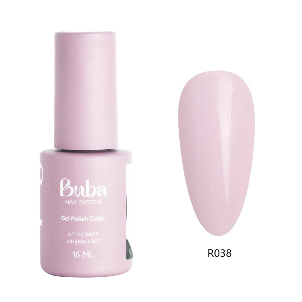 BUBA Rubber Base Gel Polish Color -R038 - BUBA