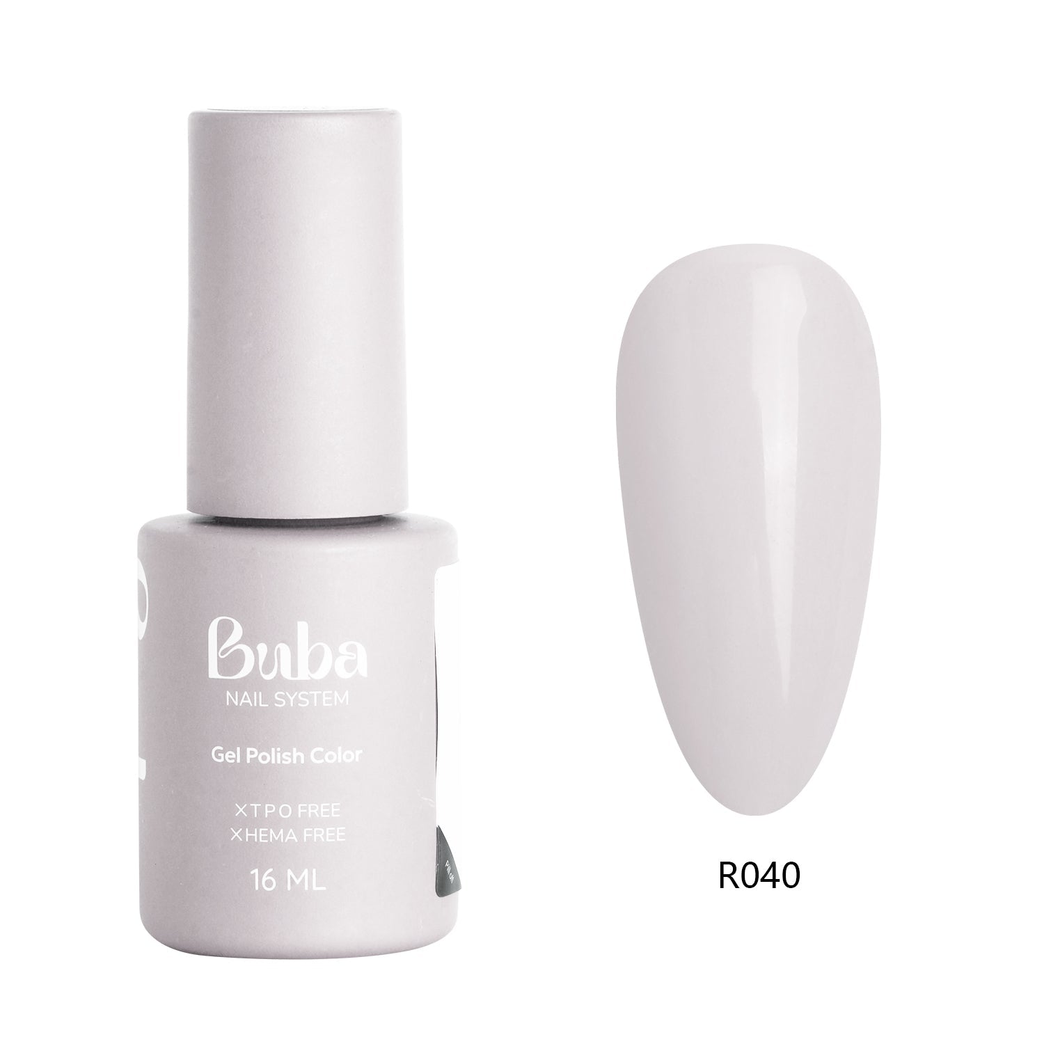 BUBA Rubber Base Gel Polish Color -R040 - BUBA