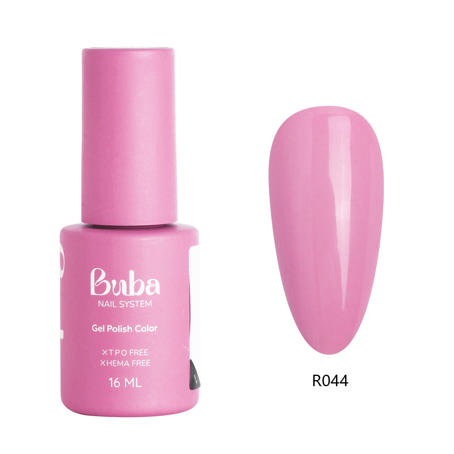 BUBA Rubber Base Gel Polish Color -R044 - BUBA