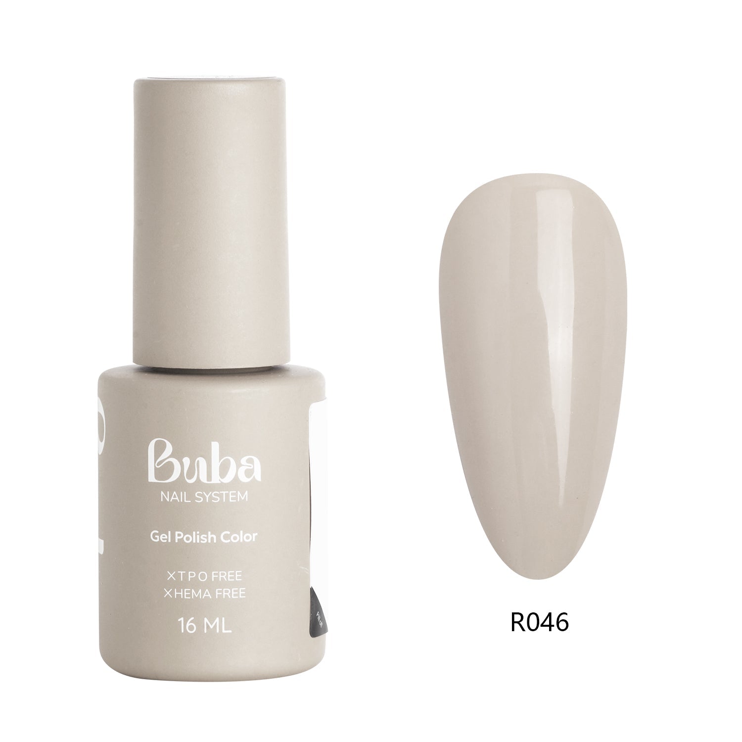 BUBA Rubber Base Gel Polish Color -R046 - BUBA
