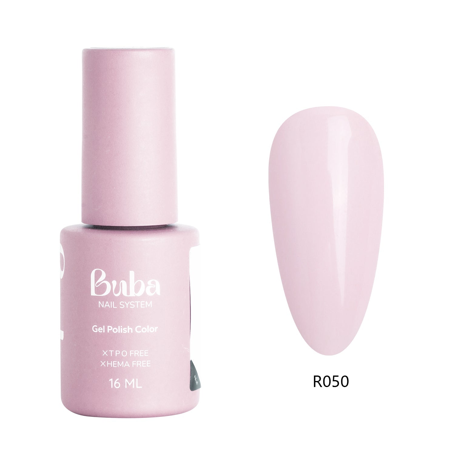 BUBA Rubber Base Gel Polish Color -R050 - BUBA