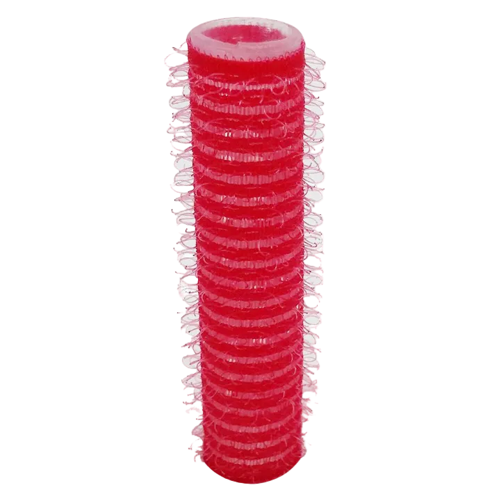 Бигуди на липучках, 13 маленьких красных (12 шт.) - Yophilly