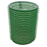 Бигуди на липучках, 50 штук, зеленые/розовые, большие (10 шт.) - Yophilly