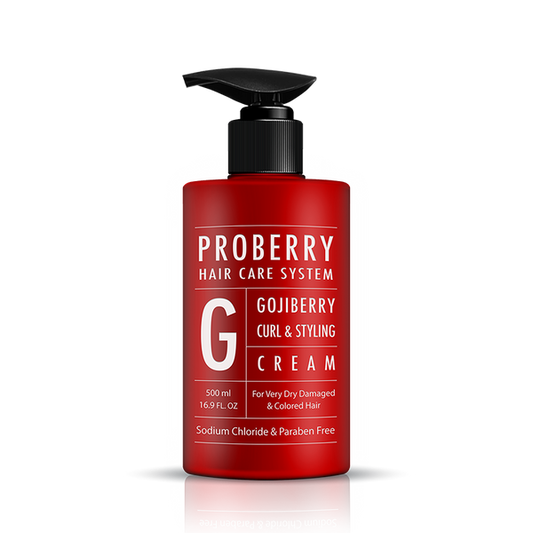 Proberry Gojiberry Curl & Styling Hair Cream 500ml/16.9FL.OZ