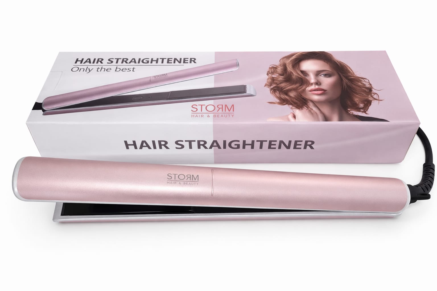 Storm narrow pink straightener 230 degrees - STORM