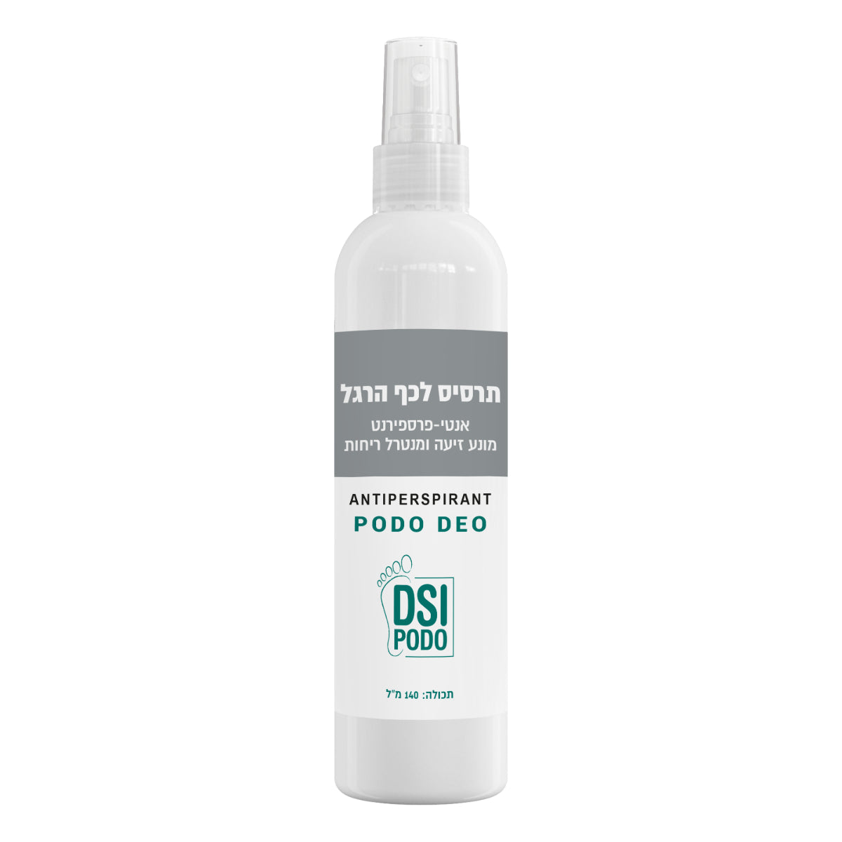 אנטי-פרספירנט לכף הרגל 50/140 מ"ל DSI Podo תמונה 2