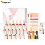 Opaque gel polish, the innovative formula without HEMA, TPO, and HPMA - Venalisa, a luxurious package of 18 polishes in pure shades - PASSIONATE TOMATO