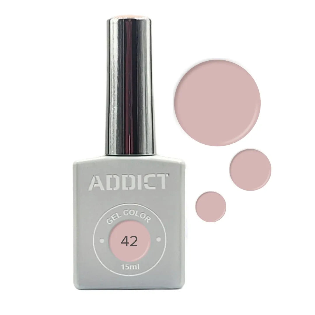 אדיקט לק ג'ל מספר - 42 15 מ"ל - Addict