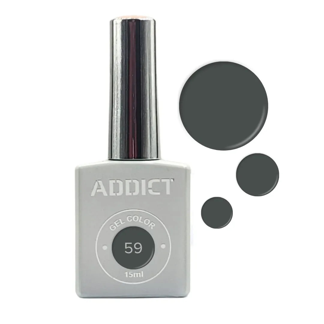 אדיקט לק ג'ל מספר - 59 15 מ"ל - Addict