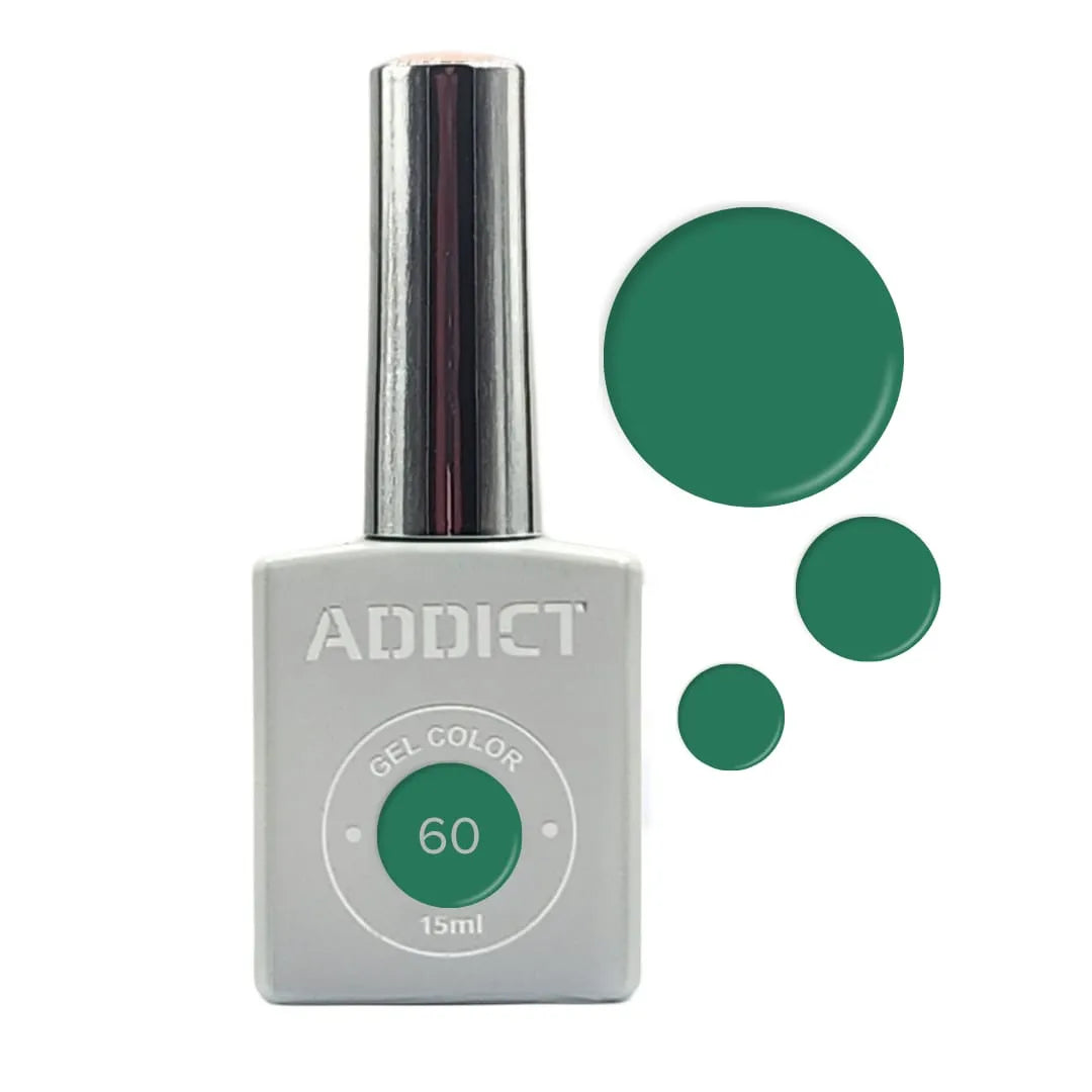 אדיקט לק ג'ל מספר - 60 15 מ"ל - Addict