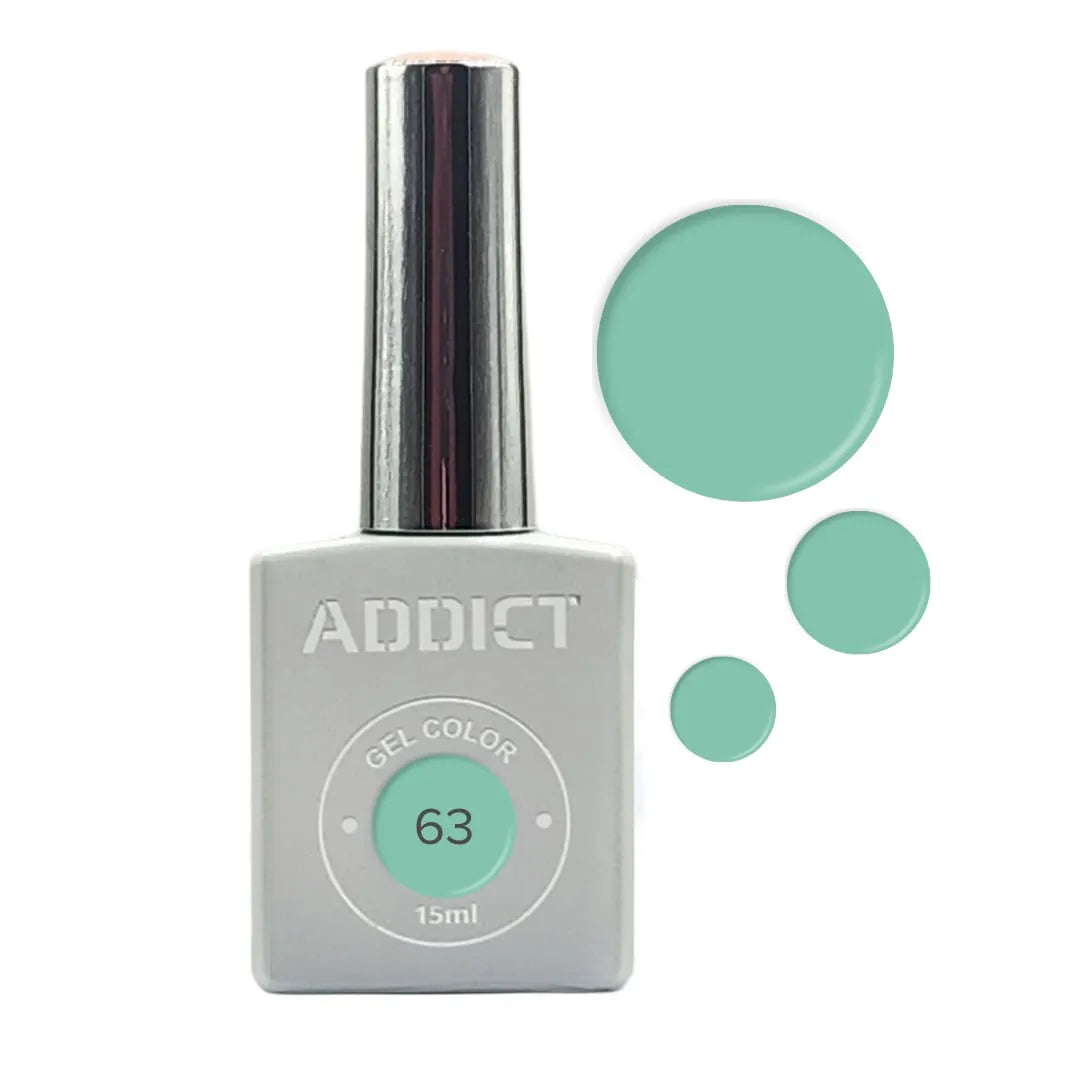 אדיקט לק ג'ל מספר - 63 15 מ"ל - Addict