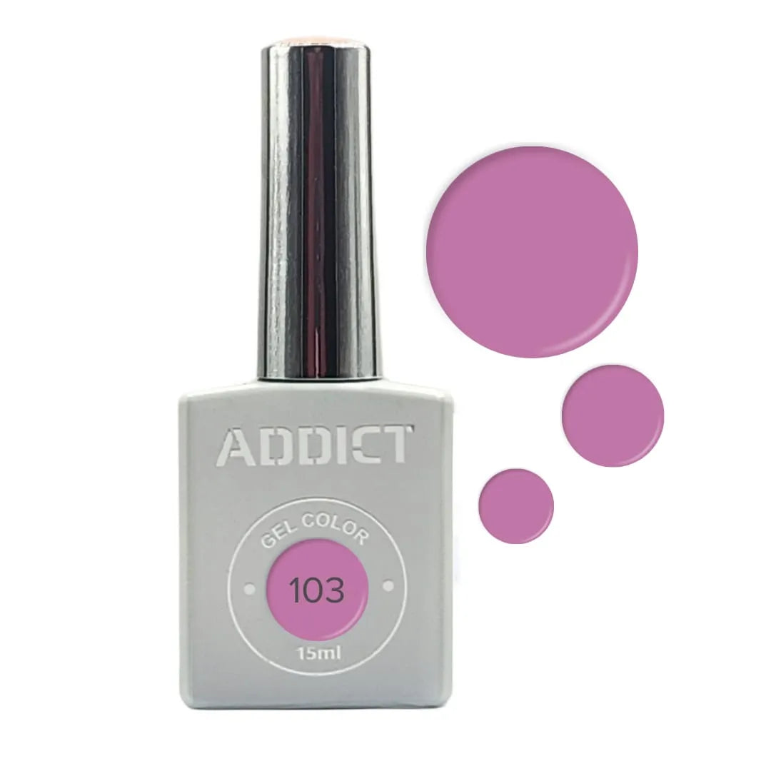 אדיקט לק ג'ל מספר - 103 15 מ"ל - Addict