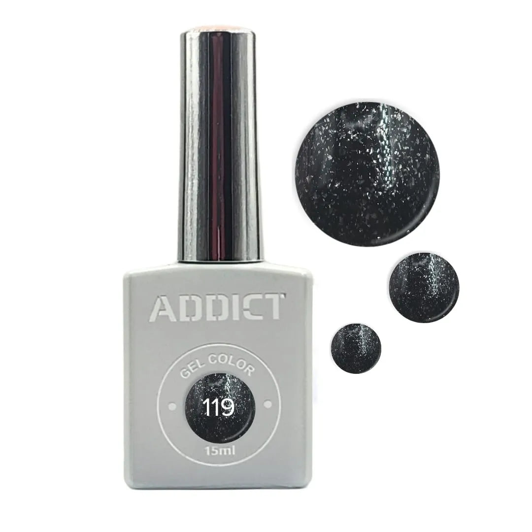 אדיקט לק ג'ל מספר - 119 15 מ"ל - Addict