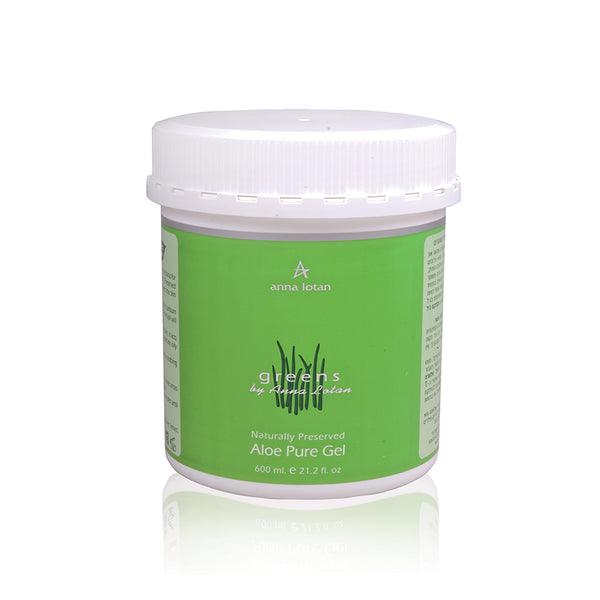 Anna Lotan Aloe Pure Gel | Greens 600ml/21.2FL.OZ. - Yofeely Cosmetics