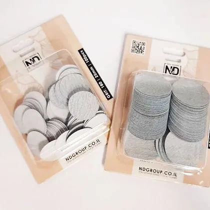 אן אנד די מדבקות לדיסקית שיוף פדיקור