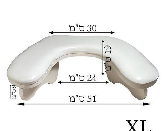 ג'לו כרית אורטופדית XL - לבן