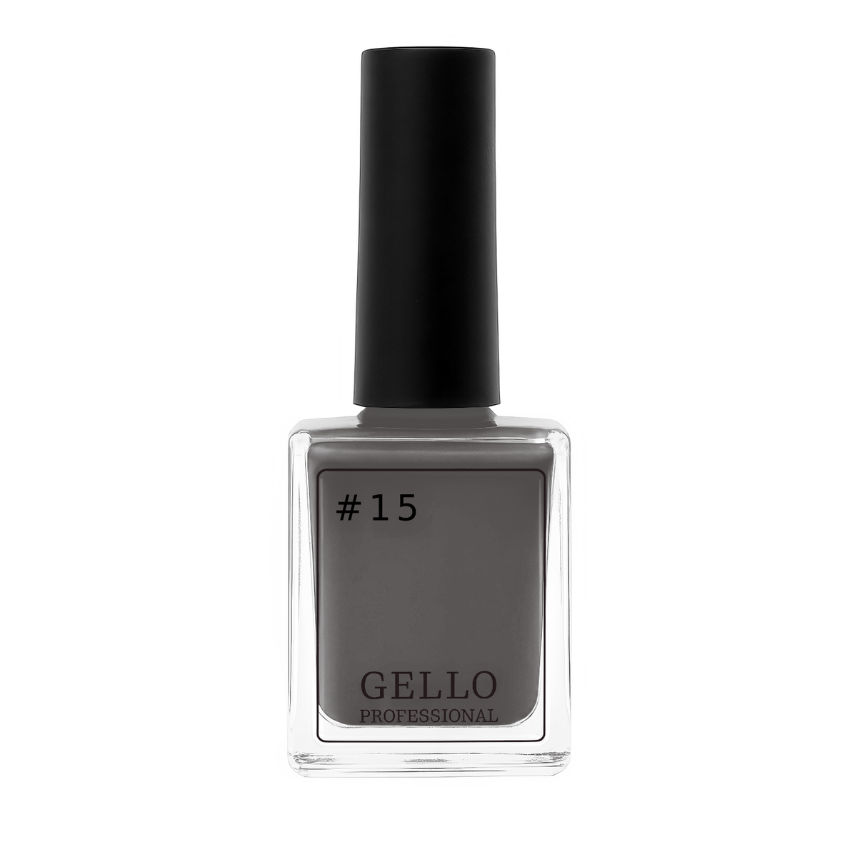 לק תואם צבע אפור כהה GELLO #15