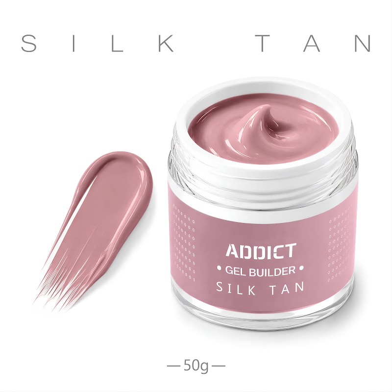 ג׳ל בנייה ADDICT Silk Tan 50 מ״ל