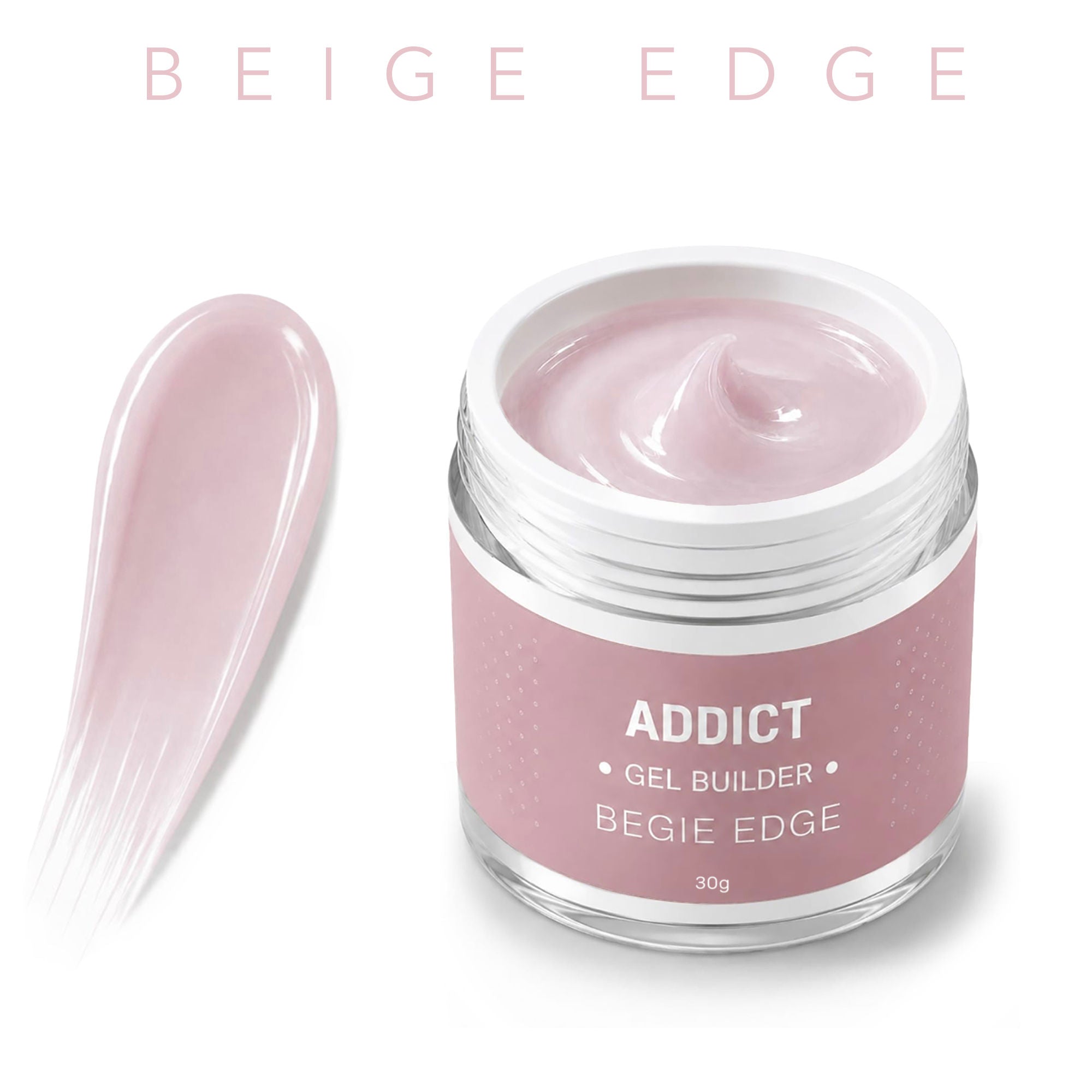 ג׳ל בנייה ADDICT BEIGE EDGE 30 מ״ל
