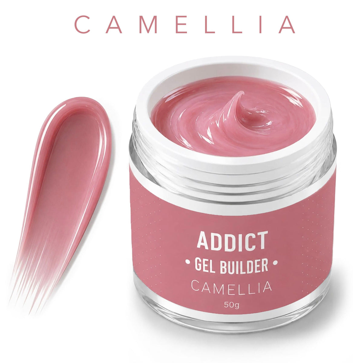 ג׳ל בנייה ADDICT CAMELLIA 50 מ״ל