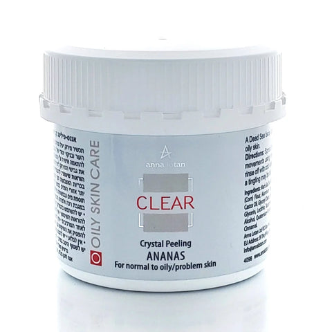 Anna Lotan Crystal Peeling Ananas | Clear 250ml/8.45FL.OZ.