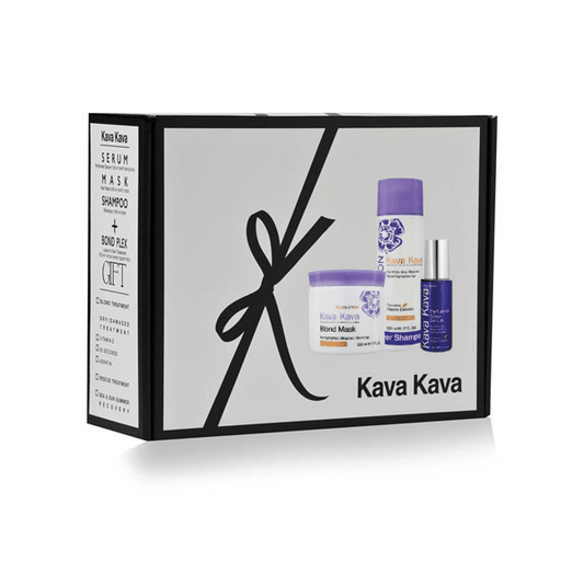 קווה קווה ערכת סילבר לשיער בלונד ואפור + מתנה