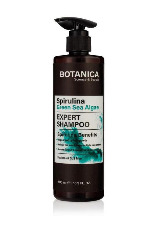 Botanica Expert shampoo - Spirulina Algae 500ml/16.9FL.OZ - Yofeely Cosmetics