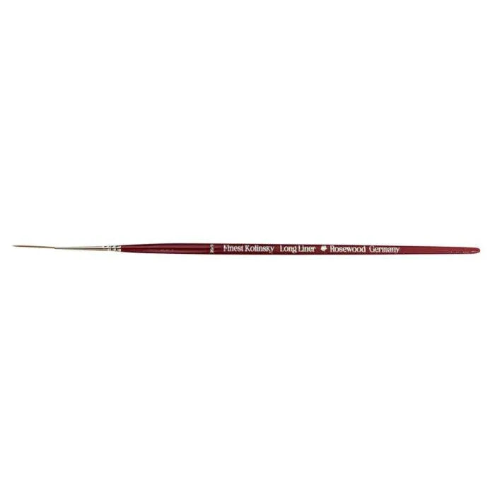 Kolinsky Brush, Noni Hair, No. 20/0 ROSEWOOD