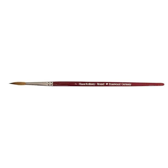 Professional Kolinsky Round Brush No. 7 ROSEWOOD
