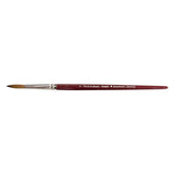 Professional Kolinsky Round Brush No. 8 ROSEWOOD