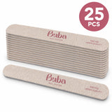 מארז 25 פצירות ישרות 100/180 Buba