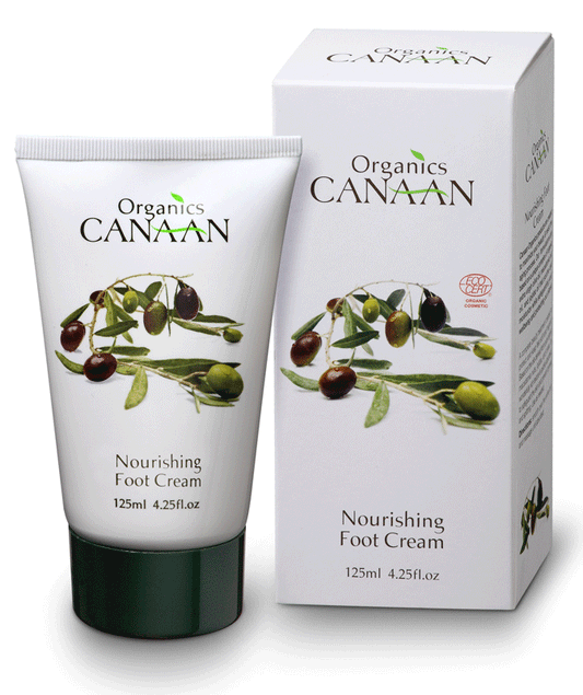 קרם רגליים אורגני מזין 125 מ"ל - Canaan