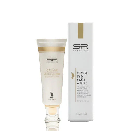 מסכת קוויאר ודבש להרגעה 75 מ״ל | SR Cosmetics – תמונת אריזת המוצר