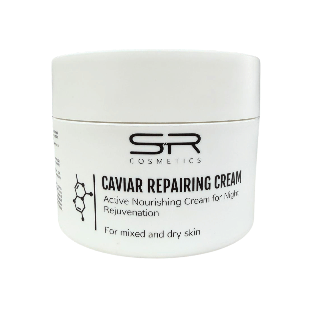 קרם לילה קוויאר משקם 250 מ״ל | SR Cosmetics – תמונת אריזת המוצר